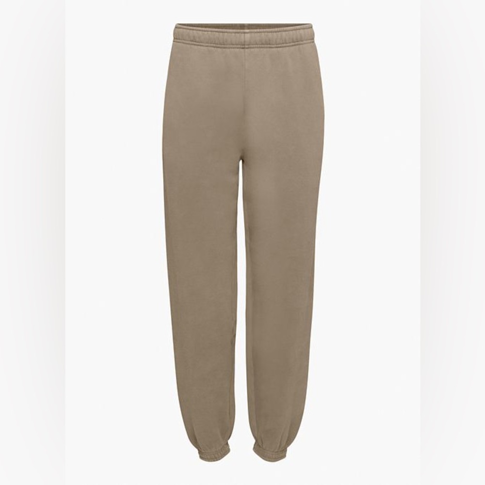 TNA Cozy Fleece Mega Sweatpant (Taupe)